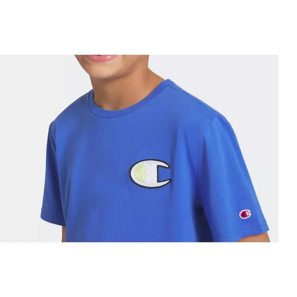 CHAMPION | 2 PACK !! BOYS SMALL (8) TEES | NWT